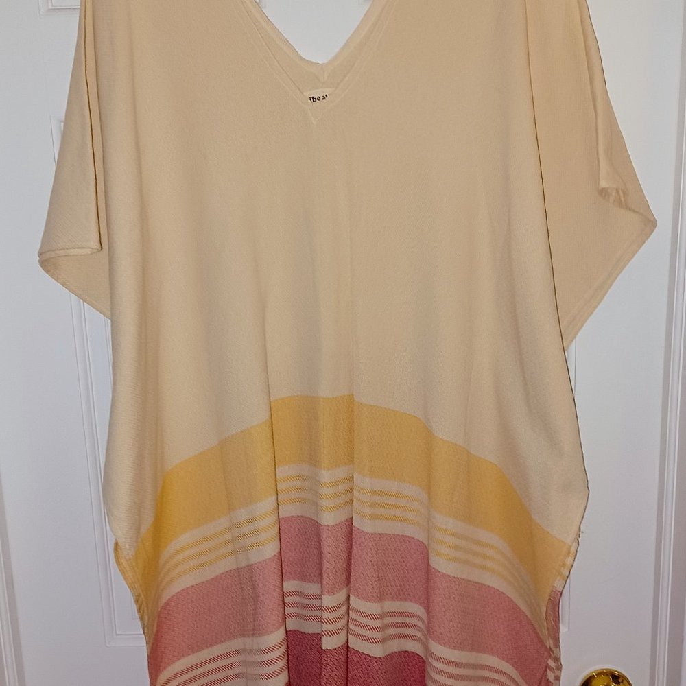 Tribe Alive Sunburst Caftan Coverup